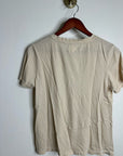 MATE The Label 100% Organic Cotton Cream Ivory Classic T - Shirt