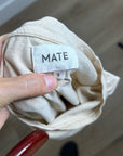 MATE The Label 100% Organic Cotton Cream Ivory Classic T - Shirt