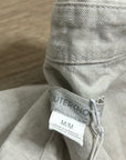 Outerknown Organic Cotton Linen Utility Straight Leg Jumpsuit in Natural