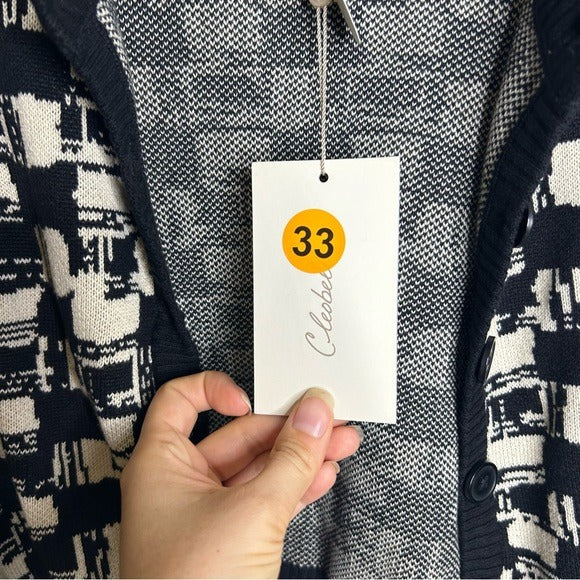 Cleobella 100% Organic Cotton Marybeth Button Down Cardigan Sweater
