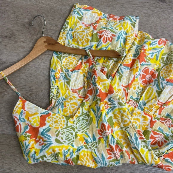 Velvet by Graham &amp;amp; Spencer Velvet by Graham &amp;amp; Spencer 100% Cotton Multicolor Bright Floral Mini Dress - Cotton