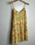 Velvet by Graham & Spencer 100% Cotton Multicolor Bright Floral Mini Dress