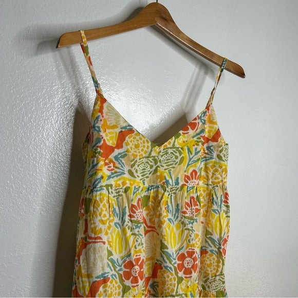 Velvet by Graham &amp;amp; Spencer Velvet by Graham &amp;amp; Spencer 100% Cotton Multicolor Bright Floral Mini Dress - Cotton