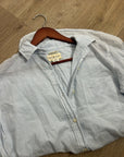 Ralph Lauren Denim & Supply 100% Cotton RL Boyfriend Blue Stripe Button Down