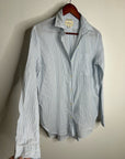 Ralph Lauren Denim & Supply 100% Cotton RL Boyfriend Blue Stripe Button Down