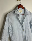 Ralph Lauren Denim & Supply 100% Cotton RL Boyfriend Blue Stripe Button Down