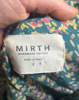 MIRTH 100% Cotton Venice Long Sleeve Floral Lightweight Blouse