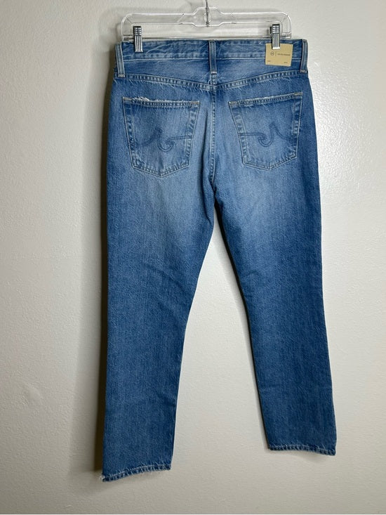 Ag Adriano Goldschmied AG 100% Cotton Ex - Boyfriend Slouchy Slim Leg Jean - Denim