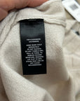 Lafayette 148 100% Cashmere Ecru Ribbed Turtleneck Sleeveless Sweater