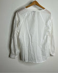 Rails 100% Cotton Dari Eyelet Long Sleeve White Blouse