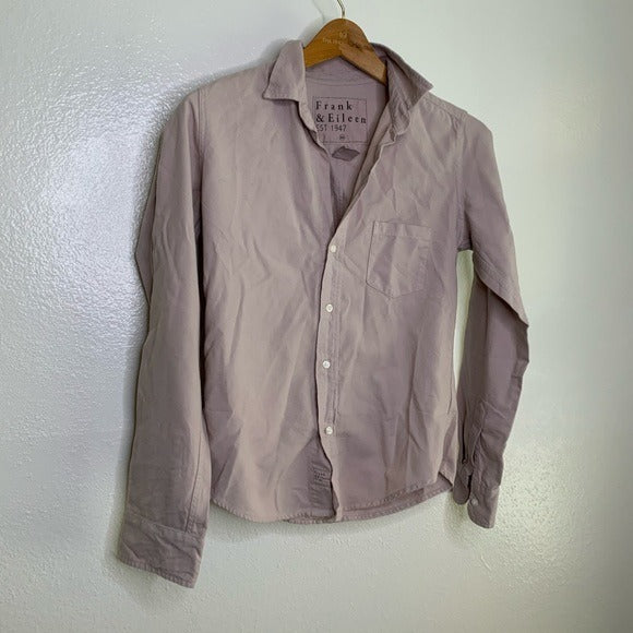 Frank &amp;amp; Eileen Frank &amp;amp; Eileen 100% Cotton Barry Button Down Long Sleeve Top - Cotton