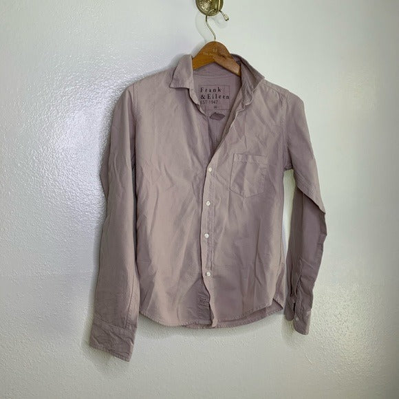 Frank &amp;amp; Eileen Frank &amp;amp; Eileen 100% Cotton Barry Button Down Long Sleeve Top - Cotton