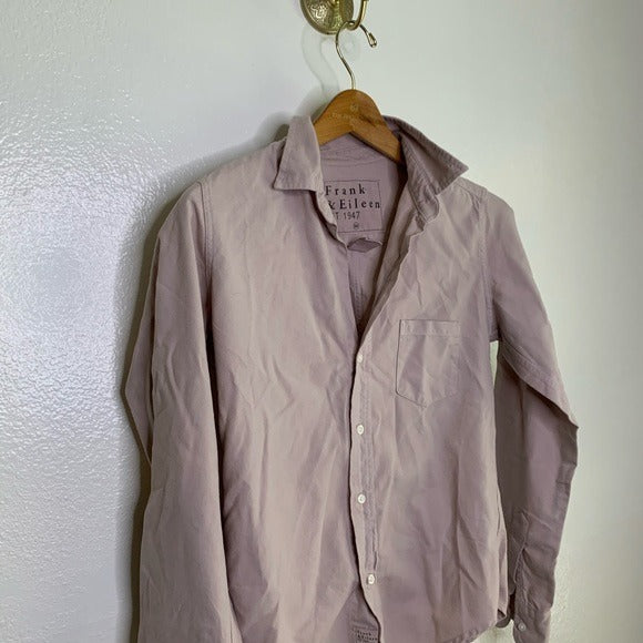 Frank &amp;amp; Eileen Frank &amp;amp; Eileen 100% Cotton Barry Button Down Long Sleeve Top - Cotton