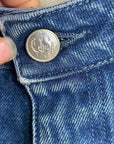 Paloma Wool 100% Cotton Front Seam Denim Straight Leg Jeans