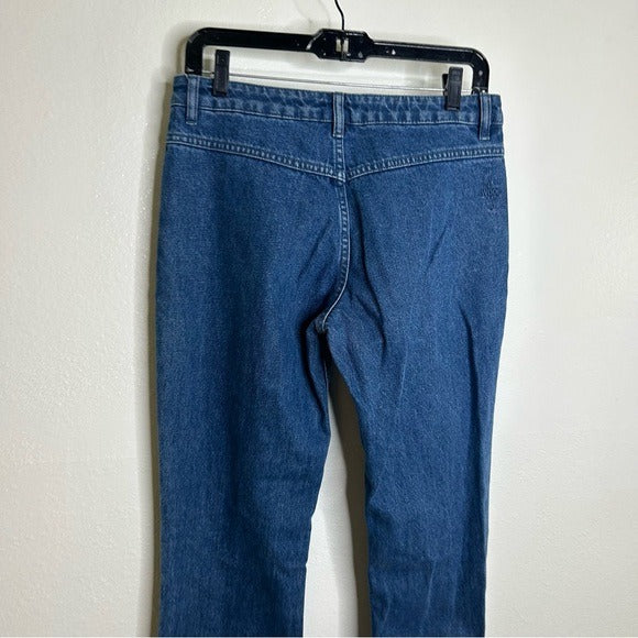 Paloma Wool 100% Cotton Front Seam Denim Straight Leg Jeans