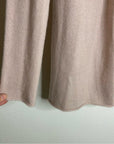 Neiman Marcus 100% Cashmere Pale Pink Waterfall Drape Style Cardigan Sweater