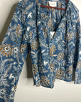 Cleobella 100% Organic Cotton Floral Wide Sleeve Allison Flowy Blouse