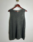 Eileen Fisher 'Fisher Project' 100% Organic Cotton Knit Green Tunic Tank Top