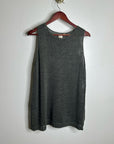 Eileen Fisher 'Fisher Project' 100% Organic Cotton Knit Green Tunic Tank Top