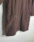 Velvet By Graham & Spencer 100% Cotton Chocolate Brown Corduory Elke Mini Dress