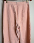 Faithfull The Brand 100% Cotton Tove Corduory Pant in Pale Pink Wide Leg High Rise