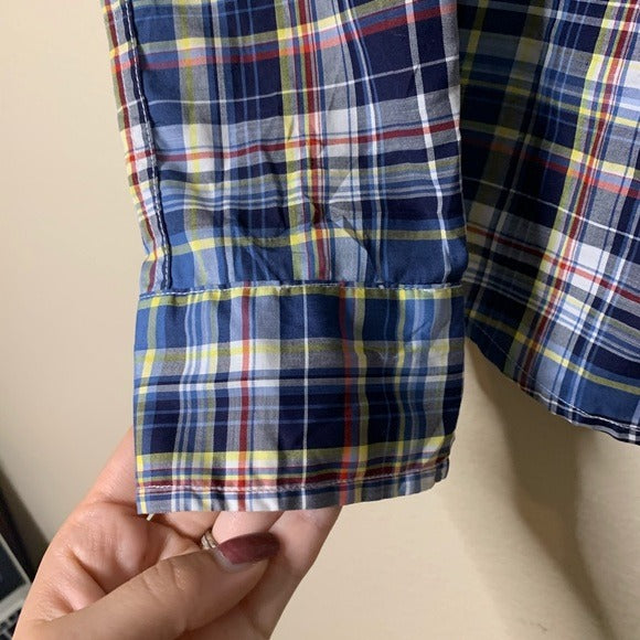 Frank &amp;amp; Eileen Frank &amp;amp; Eileen 100% Cotton Barry Plaid Button - Down Top - Cotton