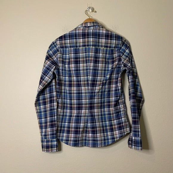 Frank &amp;amp; Eileen Frank &amp;amp; Eileen 100% Cotton Barry Plaid Button - Down Top - Cotton