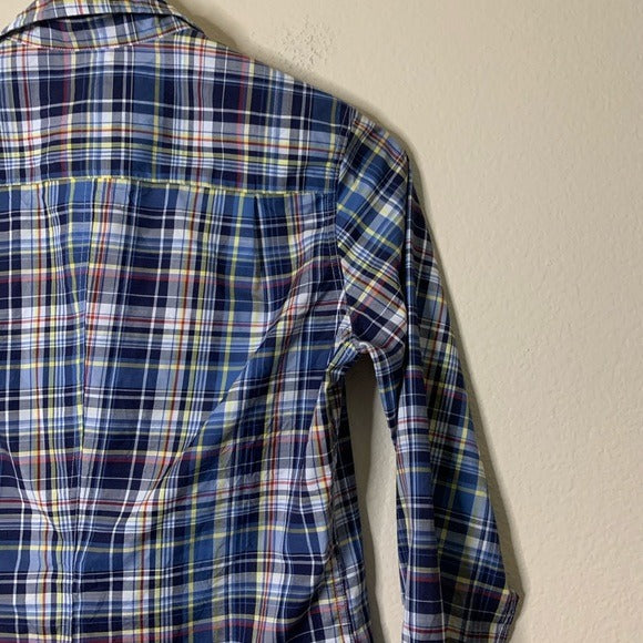 Frank &amp;amp; Eileen Frank &amp;amp; Eileen 100% Cotton Barry Plaid Button - Down Top - Cotton