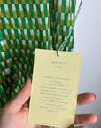 Trovata 100% Cotton Green Multicolor Marianne B Ruffle Sleeve Shirt