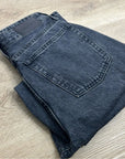 Everlane 100% Organic Cotton The 90's Curvy Fit Cheeky Straight Jean Black