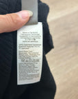 J. Crew 100% Cashmere High V - Neck Black Lightweight Sweater