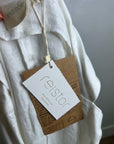 Reistor 100% Hemp 'She's Everything Blazer' in Coconut White