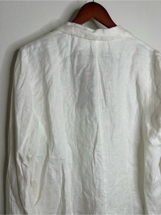 Reistor 100% Hemp 'She's Everything Blazer' in Coconut White