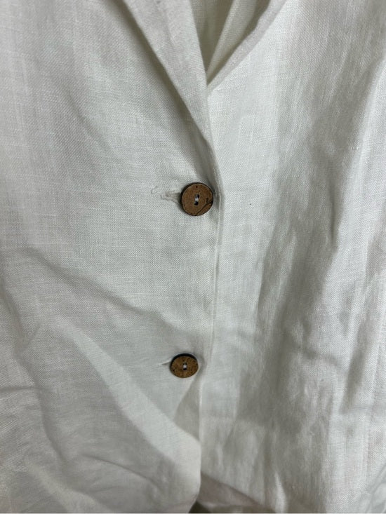 Reistor 100% Hemp 'She's Everything Blazer' in Coconut White
