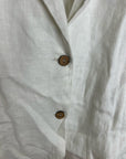 Reistor 100% Hemp 'She's Everything Blazer' in Coconut White