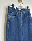 AGOLDE 100% Regenerative Cotton Low Curve Jean in Pendulum Dark Wash