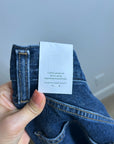 AGOLDE 100% Regenerative Cotton Low Curve Jean in Pendulum Dark Wash