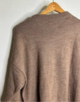 MATE The Label Merino Wool Alpaca Soft Perfect Crew Neck Knit Sweater
