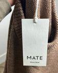 MATE The Label Merino Wool Alpaca Soft Perfect Crew Neck Knit Sweater