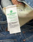 J. Crew 100% Cotton Denim Full Length Demi Boot Leg Jean Leather Patch