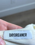 Daydreamer 100% Cotton Ramones Classic Seal Tour Tee in Stone Vintage Oversized